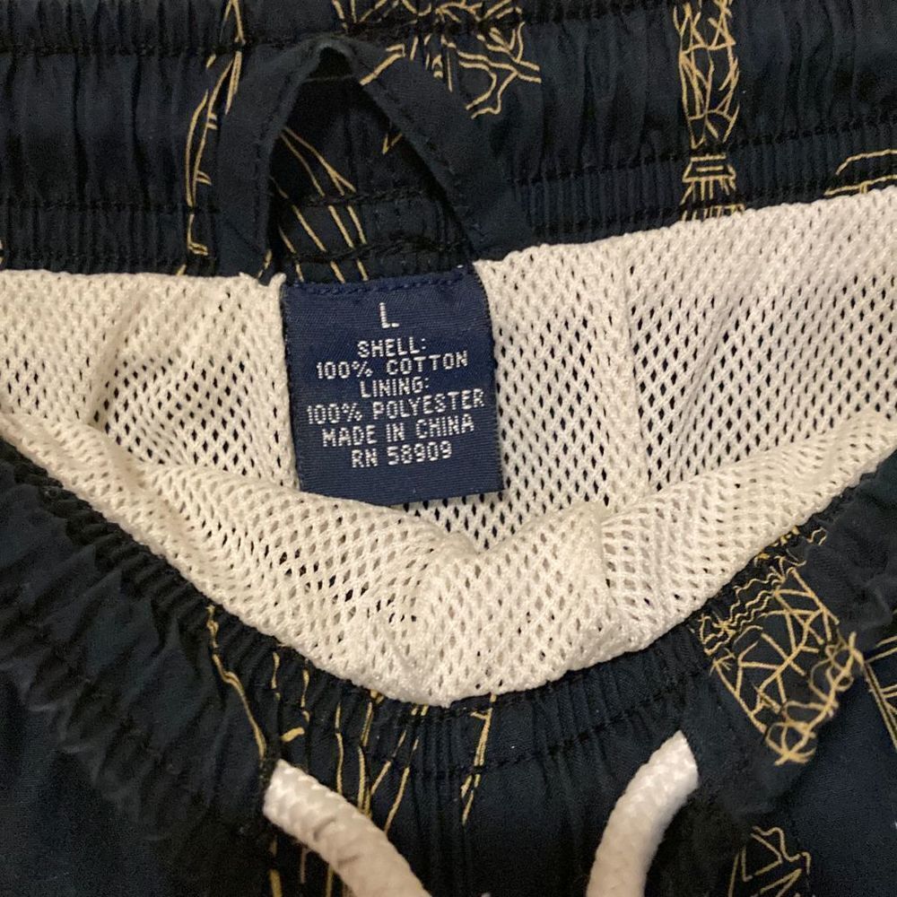 Men’s Nautical Swim Trunks sz Large - Picture 4 of 7